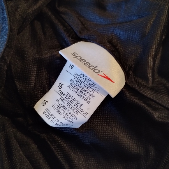 NWT Speedo Lycra One Piece Swimsuit - Picture 6 of 6